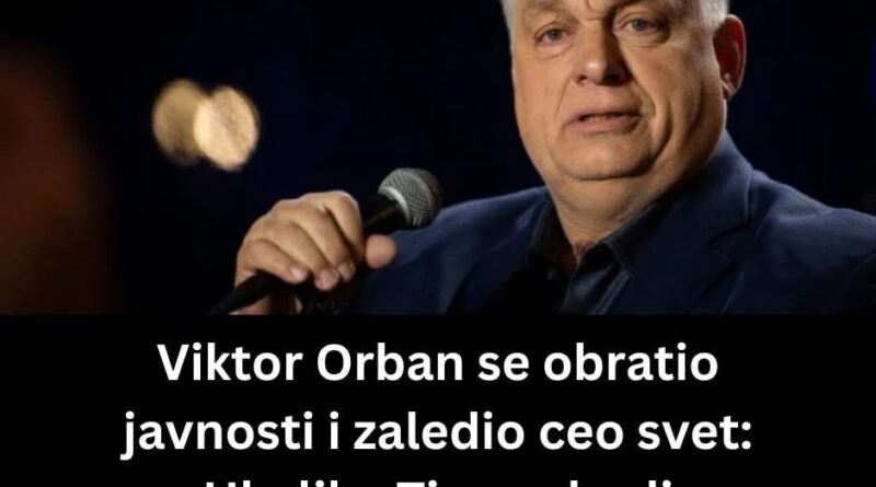 Orban: “Nećemo u rat i nećemo slati novac Ukrajini” – izbori kao odluka o budućnosti Mađarske