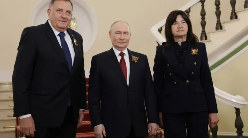 Dodik na prijemu kod Putina u Moskvi: Prisustvovao obilježavanju Dana pobjede