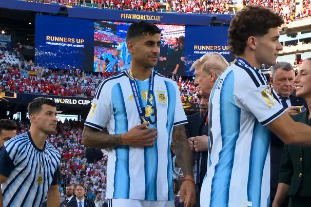 Romero u centru pažnje nakon finala Svjetskog prvenstva: Snimak s ceremonije izazvao brojne reakcije Romero u centru pažnje nakon finala Svjetskog prvenstva: Snimak s ceremonije izazvao brojne reakcije