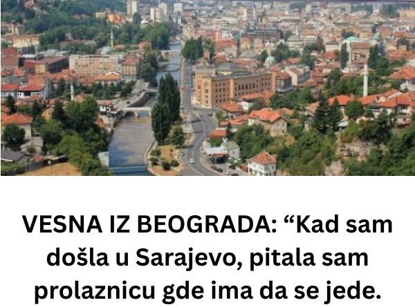 Vesna iz Beograda pitala je gdje može dobro jesti u Sarajevu, a odgovor prolaznice pretvorio je običan dan u uspomenu koju neće zaboraviti
