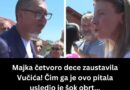 Majka četvoro dece zaustavila Vučića u Kušićima i ukazala na problem škole: „U jako je lošem stanju“