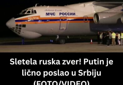 Ruski Iljušin Il-76 sleteo u Niš: Avion sa 42 tone vode uključuje se u gašenje požara u Deliblatskoj peščari