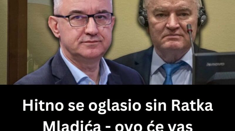 RATKO MLADIĆ U KRITIČNOM STANJU: Sin tvrdi da više ne može da govori, odbijen novi zahtev za lečenje u Srbiji