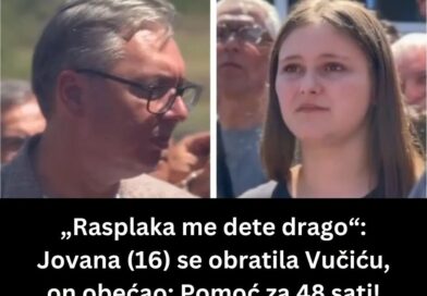 Jovana (16) ostala bez majke i radi uz srednju školu: Vučić joj obećao pomoć za 48 sati