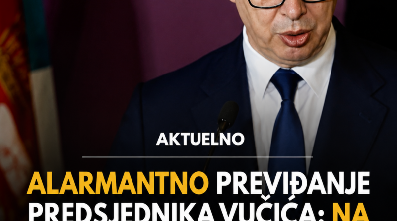 Vučić nakon posjete Zelenskog upozorio: „Nalazimo se na početku mnogo većeg rata“