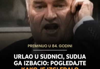 Preminuo Ratko Mladić: U Hagu služio doživotnu kaznu zbog genocida i ratnih zločina