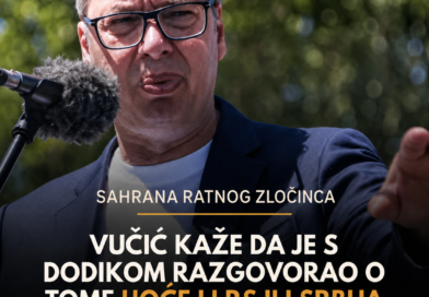 Vučić o sahrani Ratka Mladića: Konačnu odluku doneće porodica, pominje se Beograd