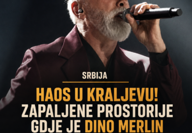 Zapaljen deo objekta pred koncert Dine Merlina u Kraljevu: Policija obavila uviđaj, organizatori otkrili da li će nastup biti održan