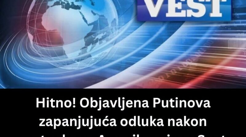 Putin ne odustaje od ključnih zahteva: Pregovori sa Trampovim izaslanicima bez najavljenog proboja Putin ne odustaje od ključnih zahteva: Pregovori sa Trampovim izaslanicima bez najavljenog proboja