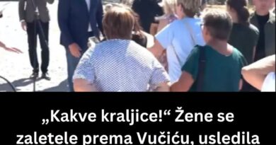 Žene potrčale ka Vučiću zbog zajedničke fotografije, a njegova reakcija izazvala osmehe: „Kakve kraljice, predivne ste“