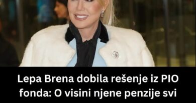 Lepa Brena primila rešenje o penziji: Ne oseća se kao penzionerka, a pamti i proročanstva iz mladosti