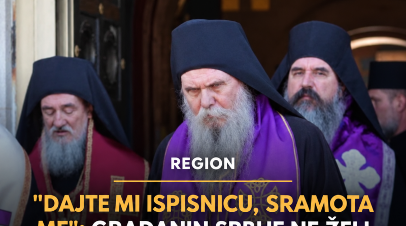 Građanin Srbije javno zatražio „ispisnicu“ iz SPC: Njegovo pismo izazvalo brojne reakcije