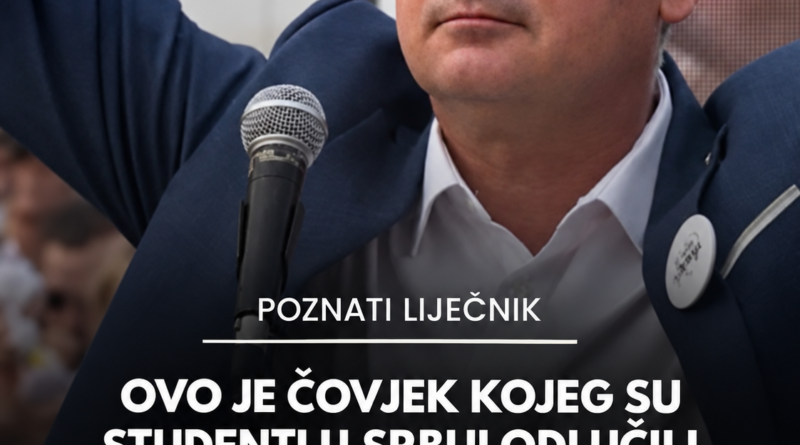 Ko je Ilija Srdanović, prvi na Studentskoj listi: Kardiolog i profesor izlazi na izbore protiv vlasti SNS-a