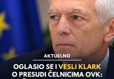 Vesli Klark reagovao na presude bivšim vođama OVK: „Šokiran sam i ljut“ Vesli Klark reagovao na presude bivšim vođama OVK: „Šokiran sam i ljut“