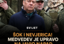 Medvedev zapretio udarima na Nemačku: Pominjao fabrike oružja i ciljeve u Berlinu