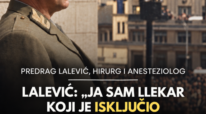 Titov lekar opisao trenutak kada je isključio aparate: „U 15.05 EKG je pokazao ravnu liniju“