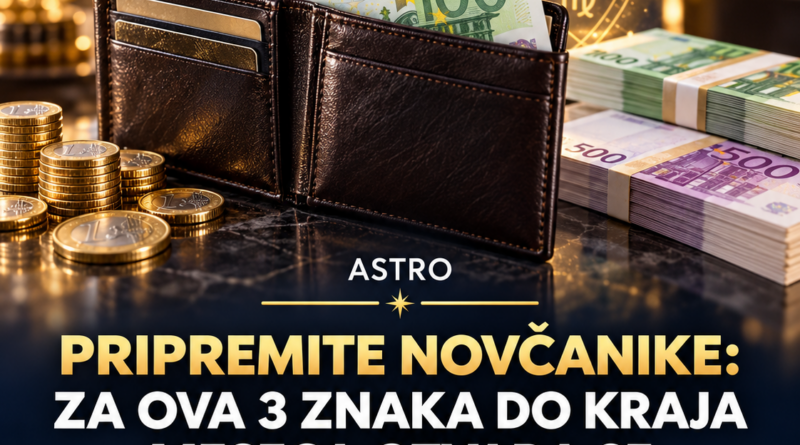 Novac stiže do kraja meseca: Ova tri znaka očekuju uplatu, novu priliku i veliko olakšanje