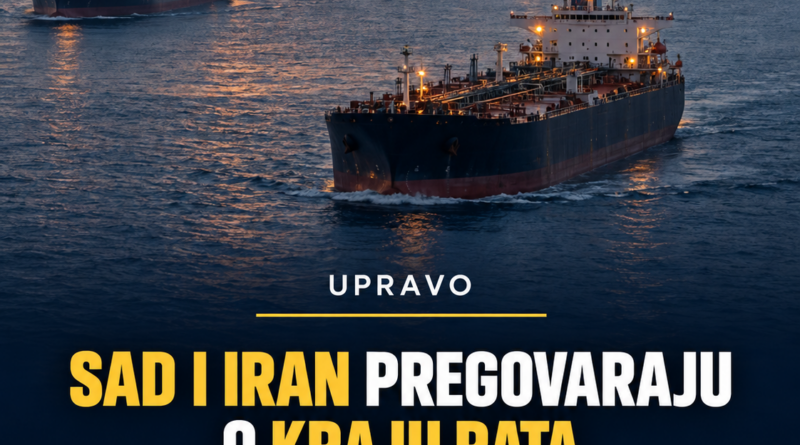SAD i Iran razmatraju fazni dogovor: Otvaranje Ormuskog moreuza u zamenu za ublažavanje pritiska