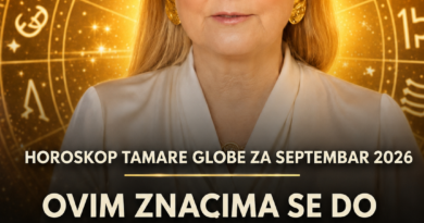 Horoskop Tamare Globe za septembar 2026: Jedan znak čeka ljubavna priča, a drugom stižu velike finansijske prilike
