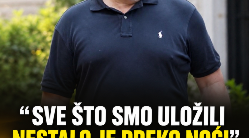 Boba Živojinović otkrio kako je preko noći izgubio sve što je uložio: „Uz Brenu sam lakše podneo svaki pad“ Boba Živojinović otkrio kako je preko noći izgubio sve što je uložio: „Uz Brenu sam lakše podneo svaki pad“