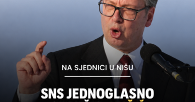 SNS jednoglasno odlučio: Aleksandar Vučić nosilac izborne liste i kandidat za predsednika Vlade Srbije