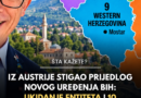 Austrijski NATO lobista predložio novo uređenje BiH: Ukidanje entiteta i formiranje 10 saveznih država Austrijski NATO lobista predložio novo uređenje BiH: Ukidanje entiteta i formiranje 10 saveznih država