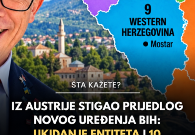 Austrijski NATO lobista predložio novo uređenje BiH: Ukidanje entiteta i formiranje 10 saveznih država