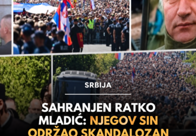 Ratko Mladić sahranjen u Beogradu uz vojne počasti: Veliki broj građana pratio povorku do Topčiderskog groblja Ratko Mladić sahranjen u Beogradu uz vojne počasti: Veliki broj građana pratio povorku do Topčiderskog groblja