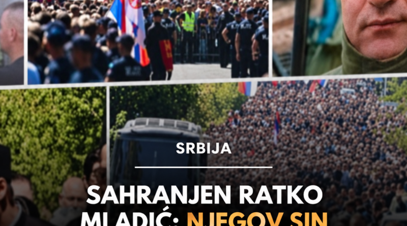 Ratko Mladić sahranjen u Beogradu uz vojne počasti: Veliki broj građana pratio povorku do Topčiderskog groblja Ratko Mladić sahranjen u Beogradu uz vojne počasti: Veliki broj građana pratio povorku do Topčiderskog groblja