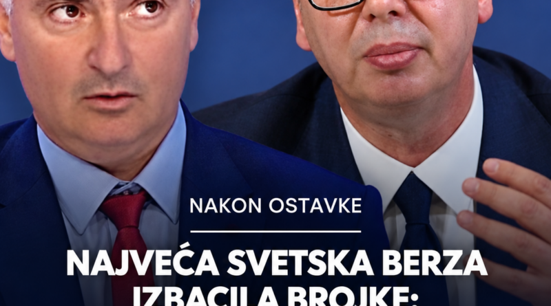 Vučić favorit na Polymarketu za budućeg premijera Srbije: Srdanović trenutno na drugom mestu