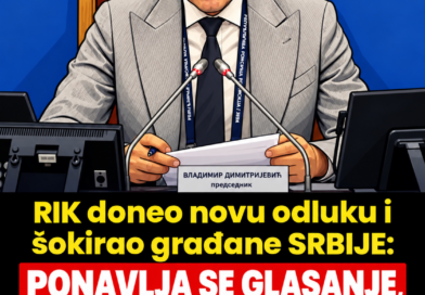 Ponavlja se glasanje na 53 biračka mesta u Srbiji: RIK odredio datum i vreme Ponavlja se glasanje na 53 biračka mesta u Srbiji: RIK odredio datum i vreme