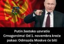Promena viznog režima od 1. novembra: Zaharova najavila vize i za građane Crne Gore