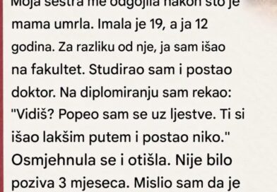 Sestra ga je odgajala nakon majčine smrti: Tek kada je odrastao, razumeo je čega se odrekla zbog njega