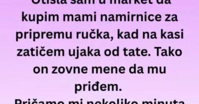 Glasno je odbila ujkin novac na kasi, a onda shvatila da joj ga nije ni nudio