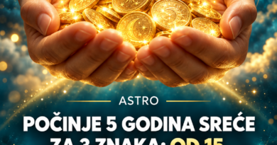 Tri horoskopska znaka od 15. oktobra ulaze u pet godina sreće: Novac bi mogao da im se gomila Tri horoskopska znaka od 15. oktobra ulaze u pet godina sreće: Novac bi mogao da im se gomila