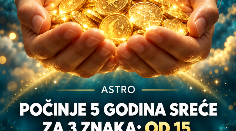 Tri horoskopska znaka od 15. oktobra ulaze u pet godina sreće: Novac bi mogao da im se gomila Tri horoskopska znaka od 15. oktobra ulaze u pet godina sreće: Novac bi mogao da im se gomila