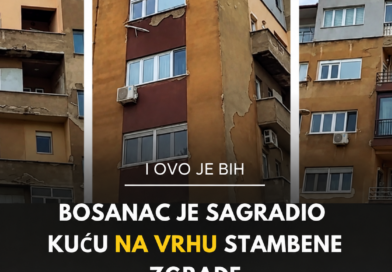 Kuća na krovu zgrade u Zenici ponovo privukla pažnju: O slučaju se izveštavalo još 2018. godine Kuća na krovu zgrade u Zenici ponovo privukla pažnju: O slučaju se izveštavalo još 2018. godine
