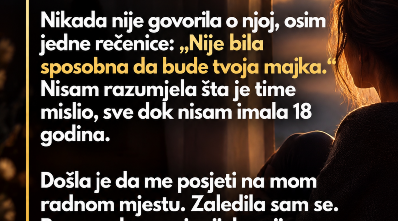 Majka je otišla kada je imala tri godine: Sa 18 je saznala da je već susretala ženu za kojom je čeznula