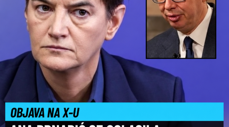 Brnabić tvrdi da se vodi „hajka za hapšenje Vučića“: Reagovala na pozive da bude saslušan