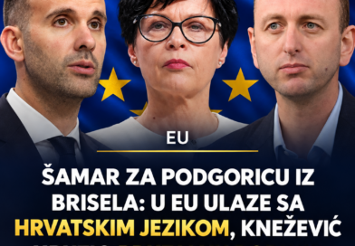 Crna Gora možda privremeno bude koristila hrvatski jezik u EU: Brisel razmatra rezervno rešenje zbog prevoda zakona