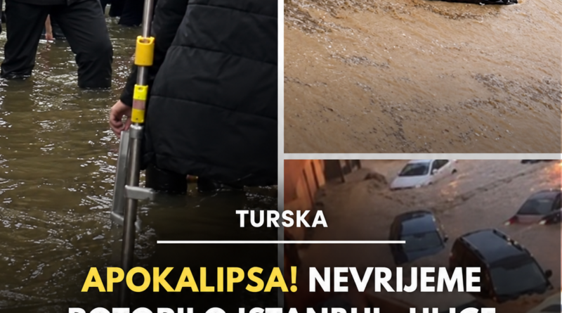 Poplave u Istanbulu: Oštećene ulice, voda u bolnicama i obustavljena nastava Poplave u Istanbulu: Oštećene ulice, voda u bolnicama i obustavljena nastava