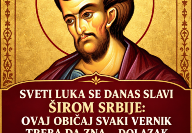 Danas je Lučindan: Ko je bio Sveti Luka i šta znači običaj prvog gosta