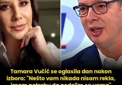 Tamara Vučić se oglasila posle izbora: „Završava se jedno životno poglavlje“