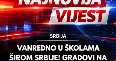 Novi talas dojava o bombama u školama širom Srbije: Učenici evakuisani, policija na terenu Novi talas dojava o bombama u školama širom Srbije: Učenici evakuisani, policija na terenu